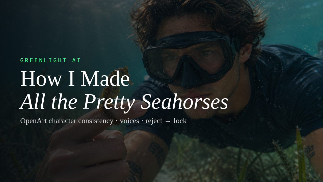 How I Made All the Pretty Seahorses cover